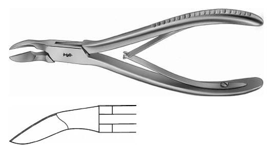 КІСТК. КУСАЧКИ ВИГНУТ. 170MM